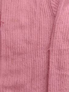 Pink Knit Cardigan