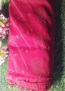 saree with stitched blouse