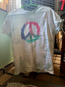Peace Sign Tie-Dye Tee