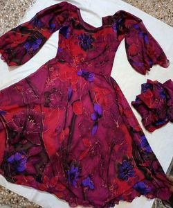 Anarkali With Dupatta And Bottom Aesthetic Wibes