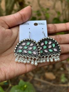 Beautiful Oxidised Earrings