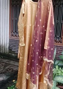 Elegant Embroidered Gown ✨️