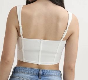 White Corset Top Newme