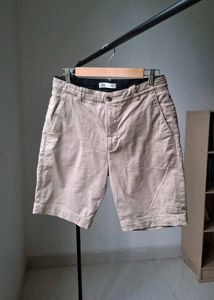 Zara Chino Shorts - Neutral Tan