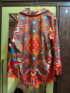Zara Colorful Kimono Women Jacket - freesize
