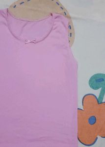 Cute Pink crop tank Top