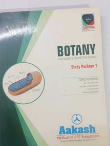 Aakash Botany Study Package| Set of 3 books