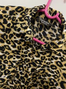 Women Tiger Print Shirt