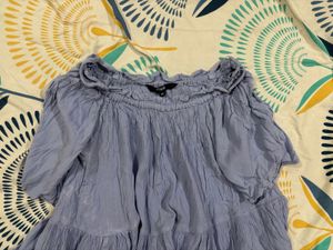 Buy Anyone Mustard Tank and lavender Top