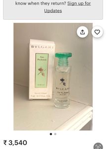 BVLGARI Eau Perfume