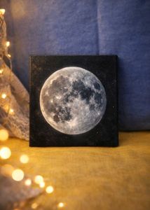 Full Moon Painting