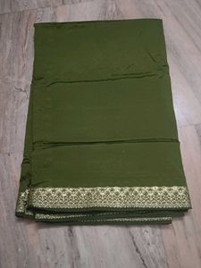 Green Colour Fabulous Saree.