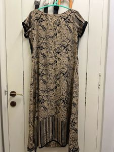 Pure Crepe Indo Western Top