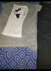Combo Of 3 Tops And 1 Cargo Pants Free