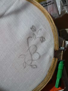 Self Embroidered Handkerchief 🌷💗✨