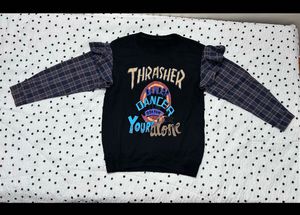 Thrasher Graphic Print Sweatshirt