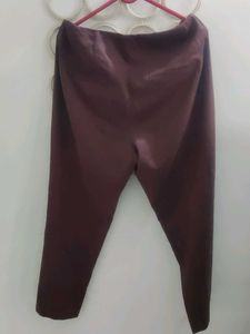 Brown Casual Pants