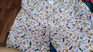 Food Print Lounge Shorts