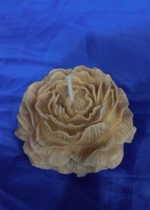 Golden Blossom Candle