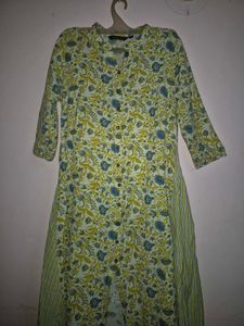 Floral Print Kurta