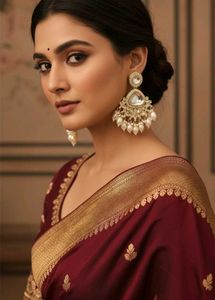 Elegant Pearl &amp; Stone Earrings