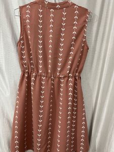 Rs 30 Off on Delivery! Floral Sleeveless Dres