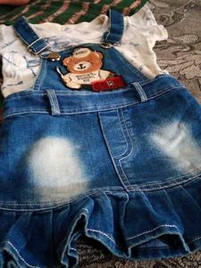 Girls Denim Outfit
