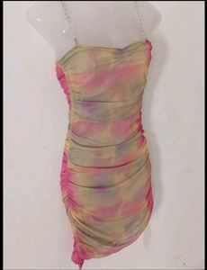 SEXIEST TIE-DYE CHAIN BODYCON