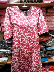 Floral Print Kurta