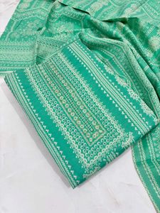 Embroidered Dress Material