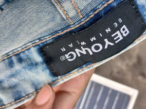 Light Wash Denim Jeans