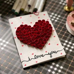Handmade 'I Love You' Card