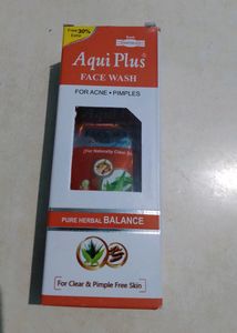 Aqui Plus Facewash (For Clear &amp; Pimple Free Skin)