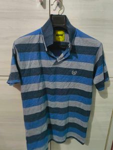 Striped Polo T-Shirt
