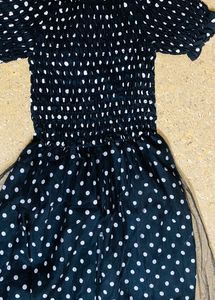 Black Polka Dot Dress