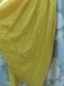 Bright Yellow Rayon Salwar Pants