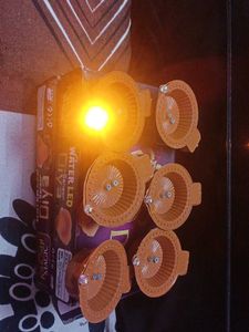 LED Water Sensor Diya Set For Diwali 🪔 Pack Of 12