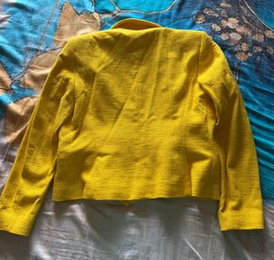 Zara yellow Blazer