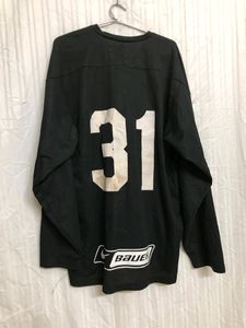 Bauer Black Long Sleeve Jersey