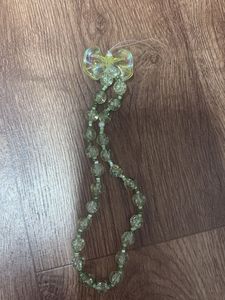 Beaded Butterfly Phone Charm