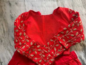 Red  Lehenga Choli
