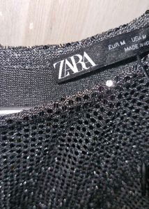 ZARA Sparkling Sequin Mettalic Party Dress