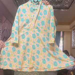 Co-ord Set Soft Cotton Light Weight Pastel Floral