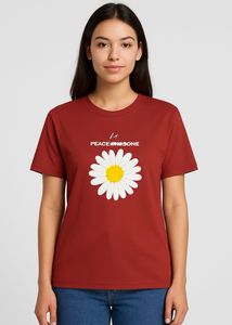 PEACEMINUSONE Daisy Graphic Tee