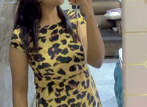 Animal Print Maxi Dress