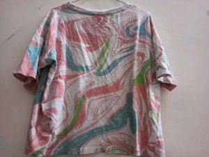 Just Like New... Oversized Cropped Tshirt