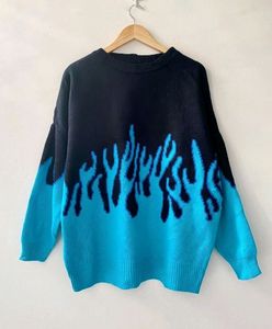 BLUE FLAMES SWEATER 🥶