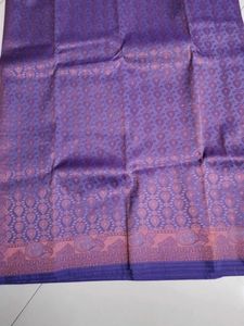 Purple Colour Silk Saree