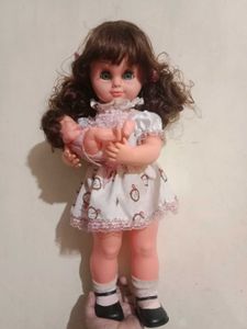 Vintage Doll with Baby