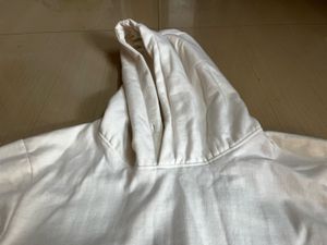 Pure White Hoodie
